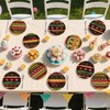 60Pcs Traditional African Tribal Paper Plates 9" Heavy Duty Paper
