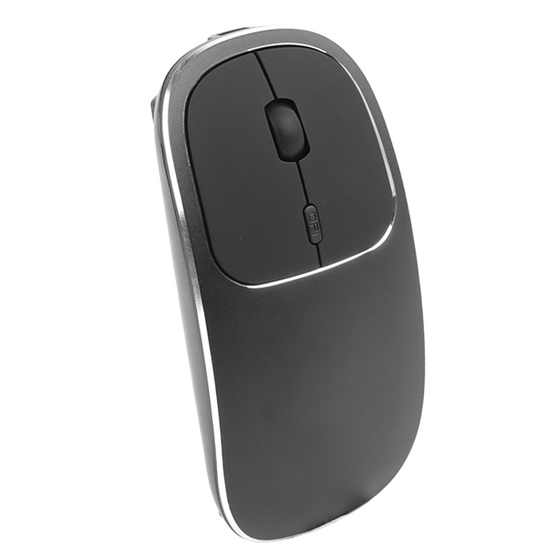 Slim Silent Mouse Portable 2.4G USB Cordless Mice Rechargeable Mobile