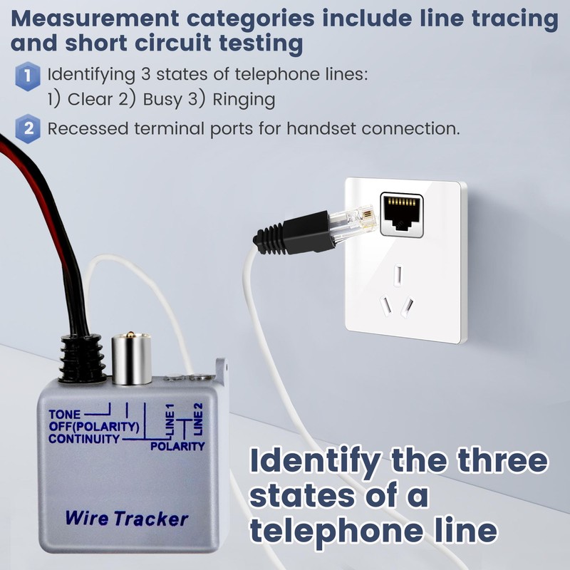 Chaoos Tone Generator kit, Wire Tracer Circuit Tester, Wires Tone