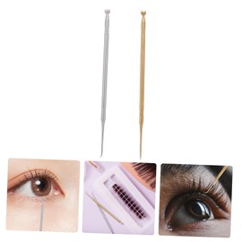 Outanaya 2pcs Stainless Steel Eyelash Lifting Rods Lash Separator Tool with Comb for Eyelash Lifts Design for Home and Travel Use Easy to Grip and Operate