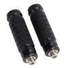 BOROCO Pack of 2 Motorcycle Footrests Rear Universal M8 Non-Slip