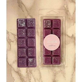 Alien Invasion Wax Melt Snapbar Clamshell | 100% Vegan Soy Wax | Luxury Long Lasting Melts | Handmade in London