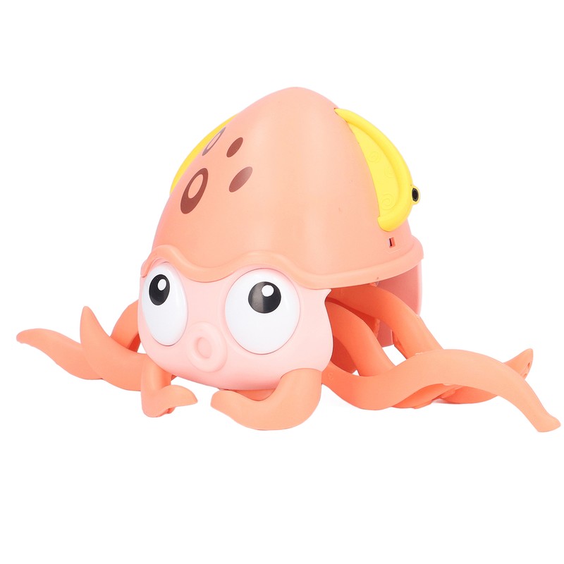 Octopus Bath Toys Electric Sensor Amphibious Floating Crawling Octopus Bathtub