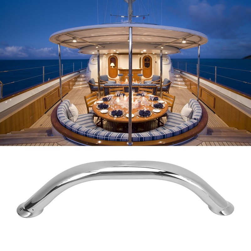 Boat Grab Bar Marine Grade Stainless Steel Sturdy Grab Handle
