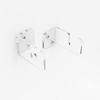 Plexico Pair of Guitar Wall Bracket/Acrylic Guitar Hanger/Perspex Guitar Holder/PA-06