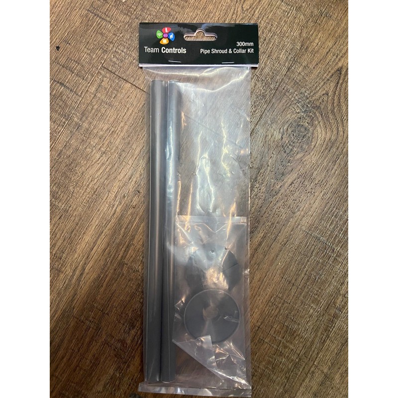 Radiator Pipe Covers & Collars - Pair Anthracite 15mm Pipe