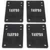 vanpro Trucks pad 1/8 Rubber Skateboard Risers for Preventing Wheelbite