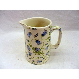Harebell half pint jug made by Heron Cross Pottery