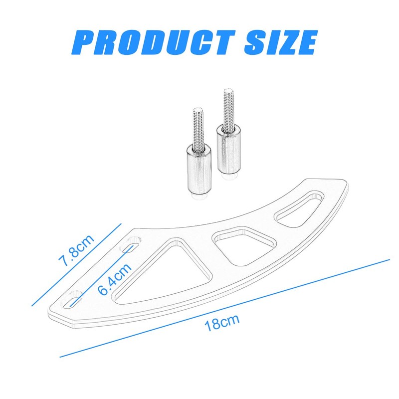 KLR650 Rear Chain Guard Cover Protector Compatible with KLR 650