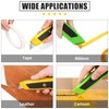 DIYSELF 4 Pack Retractable Box Cutters, Utility Knives with 10