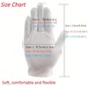 ROMAXO 2 Pairs 100% Cotton Moisturising and Protective Gloves Cotton