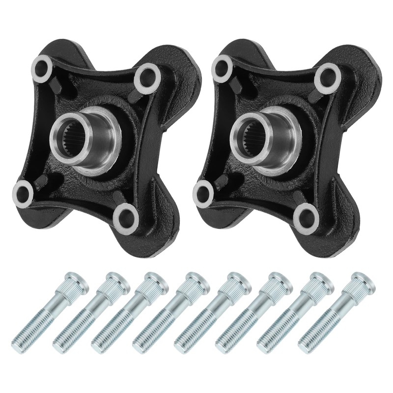 Front Rear Wheel Hub With Wheel Studs for Polaris RZR