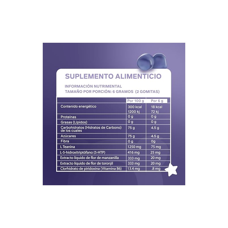 Migomita RELAX ADULTO | 60 Gomitas para dormir | Sin