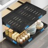 Telescopic Drawer for Gluing, Pack of 2 Extendable Kitchen Drawers,