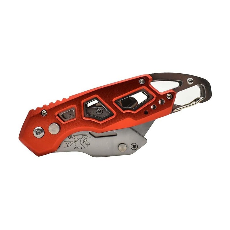 Superior Steel UK750 Folding Utility Pocket Knife Box Cutter with