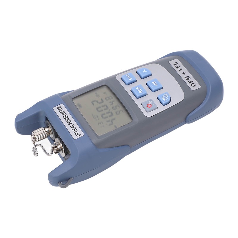 Fiber Optic Power Meter 30KM 30MW LED Light Optic Test