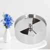 Ashtray Outdoor Thickened Stainless Steel Windproof Rotating Cover Design Finely