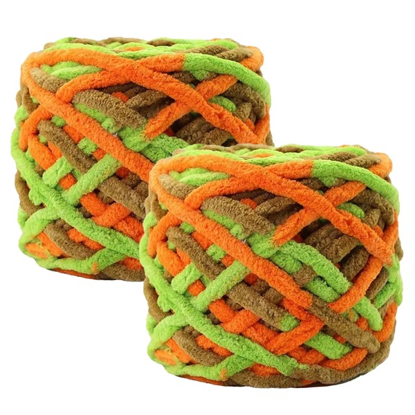 Maxee Chenille Wool Yarn, 180 g (90 g x 2),