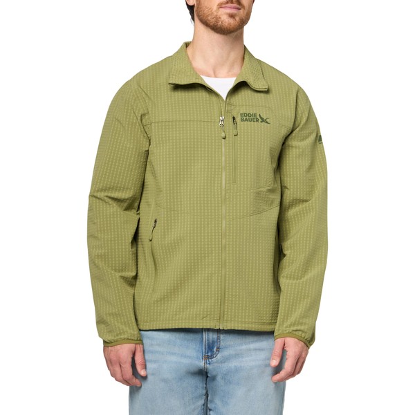 Eddie Bauer Men's Sandstone Grid Jacket