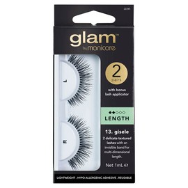 Glam by Manicare 13. Gisele Lashes 2 Pack