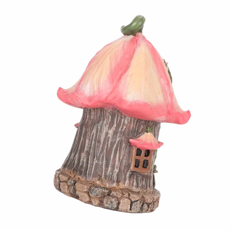 Gnome Fairy House Resin Dustproof Waterproof Garden Gnomes House Figurine