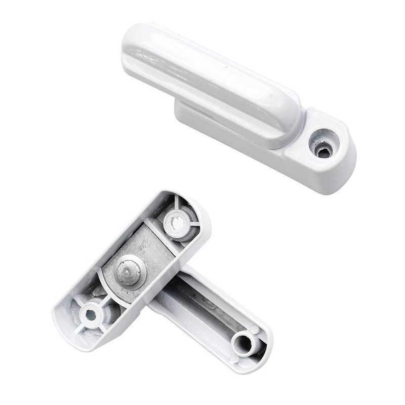 Dylan-EU 4pcs White Metal Window Lock Security Lock Front Door