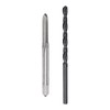 sourcing map Metric Tap and Drill Bit Set, M3.5 x