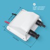 JianHan Solar Weatherproof ABS Double Cable Entry Gland 0.33ft 10AWG
