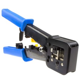 Professional RJ45 Ratchet EZ Crimping Pliers for CAT 5e CAT 6 RJ45 RJ11/RJ12