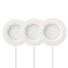 GETINLIGHT 2.75" Under Cabinet LED Puck Lights Kit, Plug-in 12V