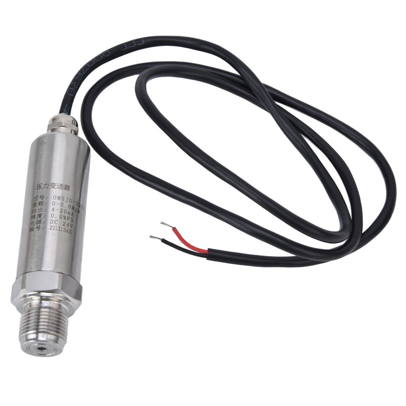 Waterproof Pressure Transmitter Transducer Pressure Sensor 00.6Mpa 24V DC OMSJDXQYF01