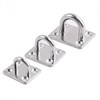 SUS304 Stainless Steel Multi-Purpose Square Pad Eye Hook (Various Sizes) CB Medium 2ea