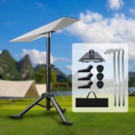 Gen 3 Starlink Tripod Stand with Pipe Adapter, Starlink Tripod Mount Gen 3, Height Adjustable Starlink Mount, Starlink Accessories for Yard Camping RV Travel
