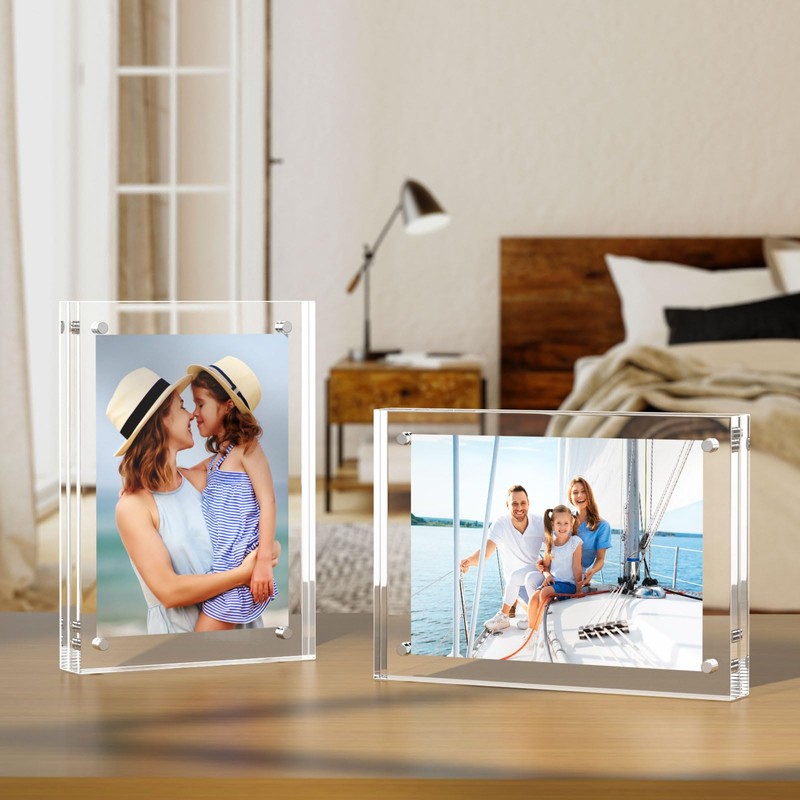 AITEE 4x6 inch (10 x 15 cm) Acrylic Picture Frames: