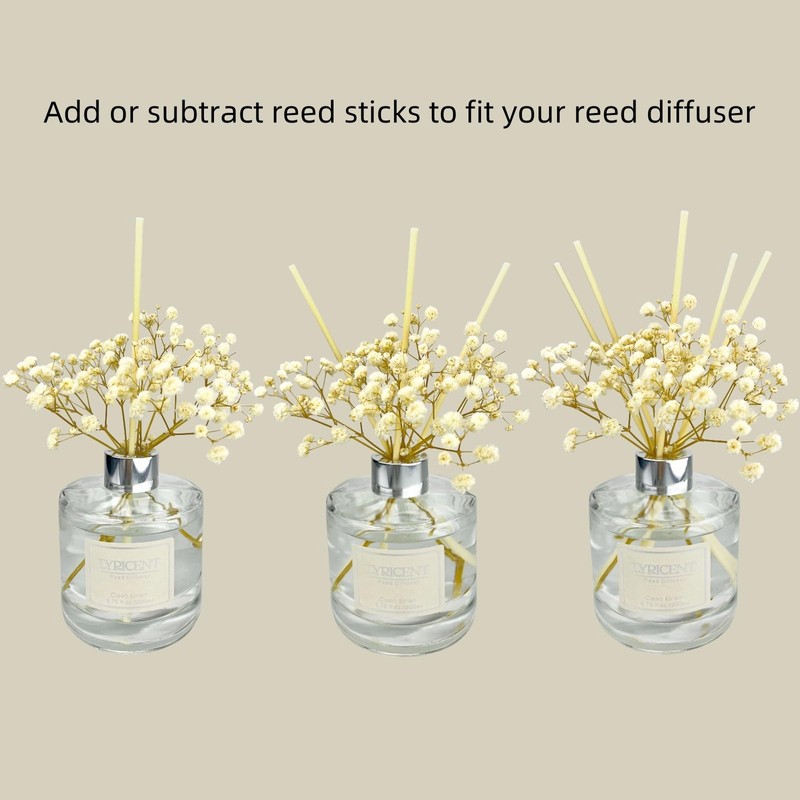 Lyricent Reed Diffuser Set 6.7 oz Clean Linen Scented Diffuser
