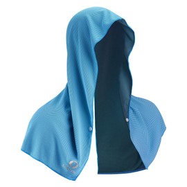Sukeen Cooling Towels for Neck and Face, Cooling Neck Wraps, Cooling Towel Breathable Sweat Towel Head Towel, Quick Drying Absorbent Sport Workout Camping Cycling Cooling Towel (Blue)