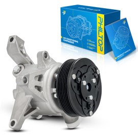 PHILTOP 58492 AC Compressor Compatible with Impreza 2012-2016 2.0L, XV Crosstrek 2013-2015, Forester 2014-2014 2.0L, Forester 2015-2018, WRX 2015-2020, Crosstrek 2016, Air Conditioning Compressor