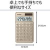 Casio NS-S10-GD-N Stylish Calculator, Gold, 10-Digit Large Notebook Type