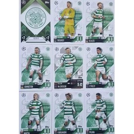 Match Attax 2024 2025 Celtic Full Base Card Team Set