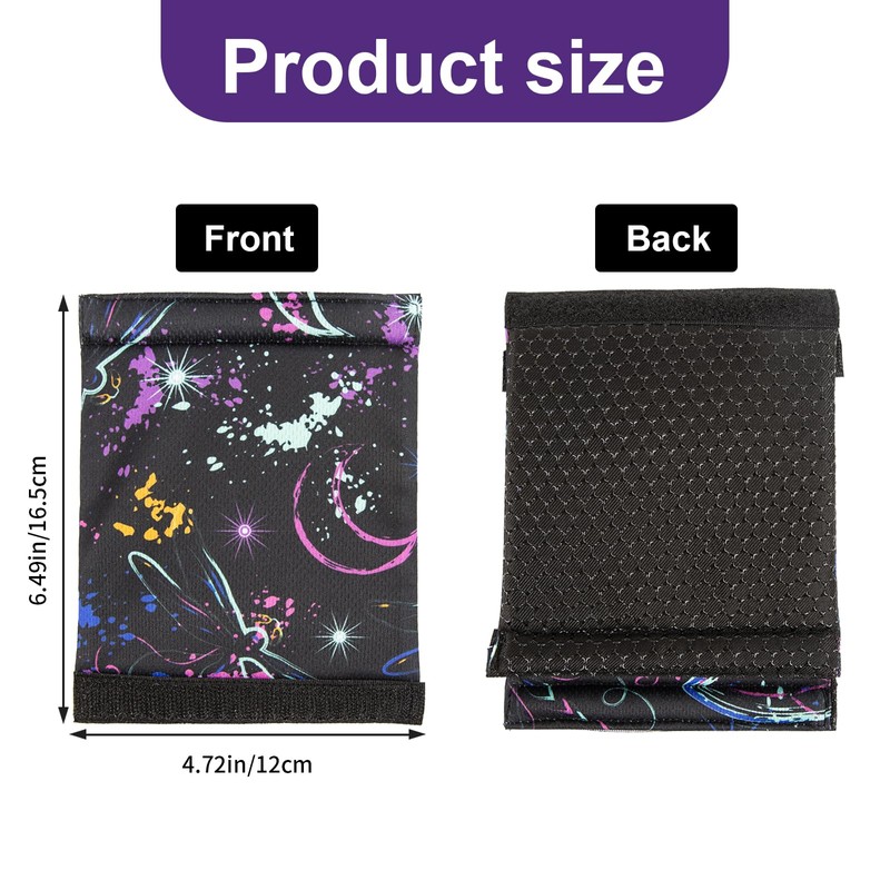 2 Pack Universal Walker Padded Hand Grip Covers Non-Slip Cushion
