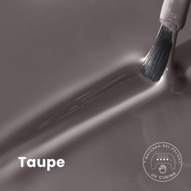 MAYCHAO 15ML Gel Nail Polish 1Pc Taupe Gel Polish Soak Off UV LED Nail Polish Nail Art Starter Manicure Salon DIY at Home, 0.5 OZ