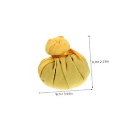 Mikinona 3pcs Warming Bun Thai Massage Balls Natural Aroma Spa Ball for Muscle Relief and Warm Moxibustion