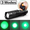 MVIOCS 2 Pack LED Flashlight Mini Flashlight Red Green Blue