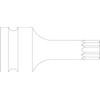 Sonic 86807818 Impact Bit Socket XZN M18, 78 mm, 1/2-inch