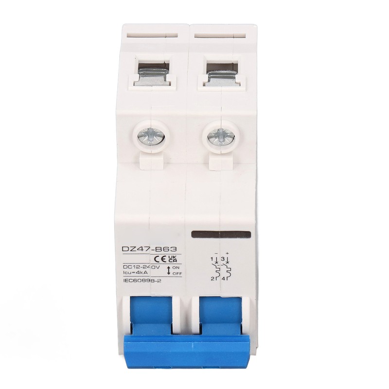2P Photovoltaic DC Circuit Breaker High Sensitivity Overload Protection Switch