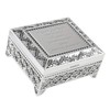 De Walden Confirmation Gift, Engraved Silver Plated Trinket Box in