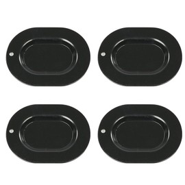 G-PLUS Trunk Floor Pan Drain Plug Plate Set Compatible with A-body/Chevelle/GTO/442/GS 1967-1972,Fit All GM Big Car & All GM 1967-1977,Fit Chevy Camaro/Pontiac Firebird 1967-1981 4 PCS Metal