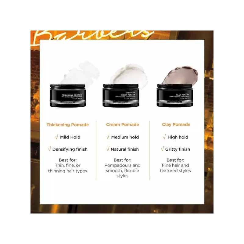 Redken Brews 남성용 크림 포마드 Redken Brews Men's Cream Pomade