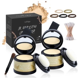 2 Pack Hairline Powder for Women and Men, Used to Root Touch Up Hair Color, Thinning and Gray Hair Coverage and Bald Spots Coverage, New Light Blonde