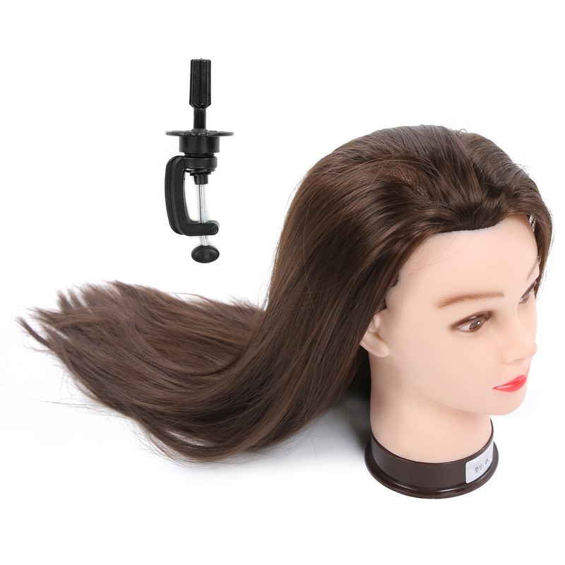 Professional Mannequin Head Hairdressing Training Head for Hair Styling Braiding